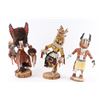 Image 1 : Lot of 3 Navajo Kachinas