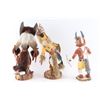 Image 2 : Lot of 3 Navajo Kachinas