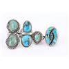Image 1 : Lot of 4 Navajo Rings.