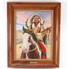 Image 1 : "A Noble Chief" Giclee by Randy Galloway.