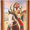 Image 2 : "A Noble Chief" Giclee by Randy Galloway.