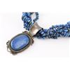 Image 2 : Navajo Sterling and Lapis Necklace.