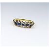 Image 2 : Lovely Blue Sapphire and Diamond Ring