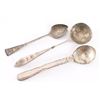 Image 3 : Lot of Sterling Belt Buckle & Spoons.