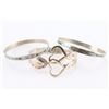 Image 1 : Lot of 3 Sterling Bracelets.