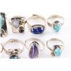 Image 2 : Lot of 12 Charles Skiera Rings.