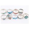 Image 2 : Lot of 9 Rings.