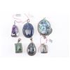 Image 2 : Lot of 6 Pendants.