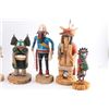Image 2 : Lot of 9 Hopi Kachinas