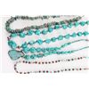 Image 2 : Lot of 7 Beaded Necklaces.