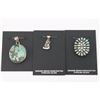 Image 1 : Lot of 3 Pendants.