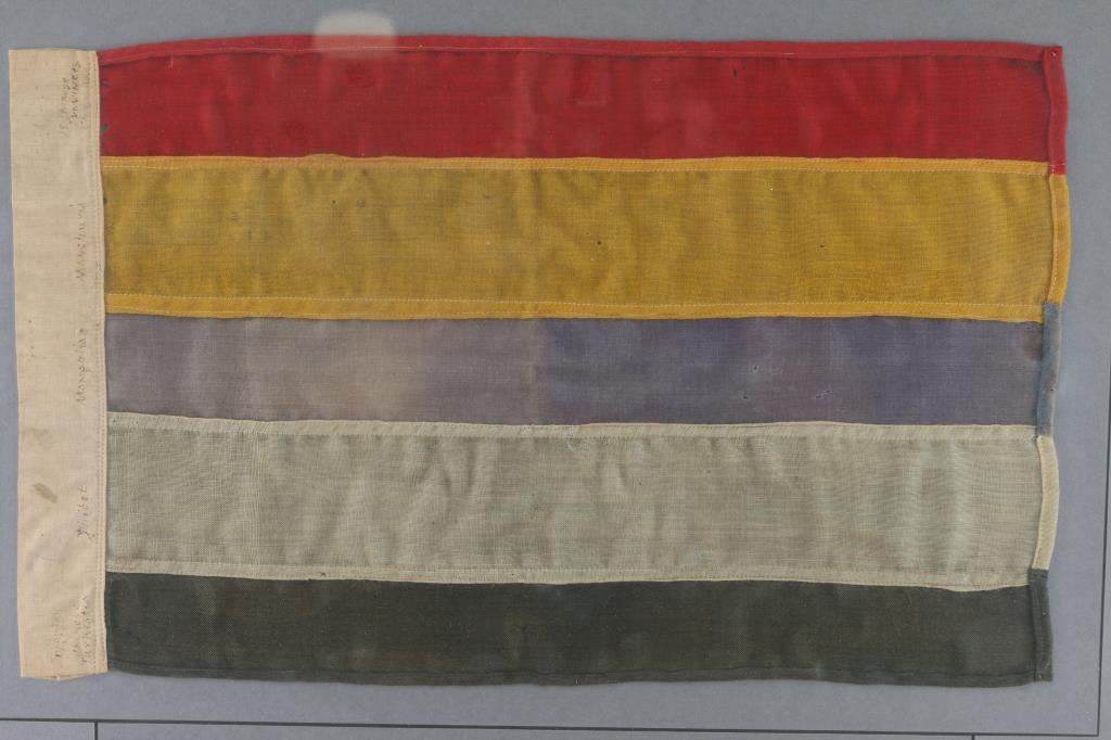 Lot of Two Vintage Flags