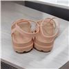 Image 2 : Women's strappy sandals peach color Size 36