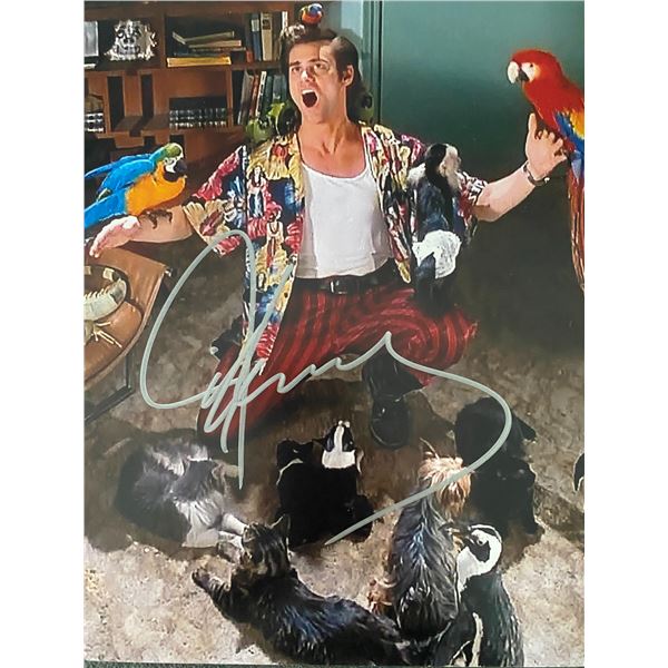 Ace Ventura Jim Carrey signed photo