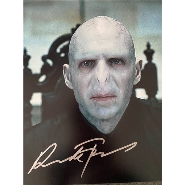 Harry Potter Ralph Fiennes signed photo
