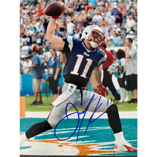 New England Patriots Julian Edelman signed photo