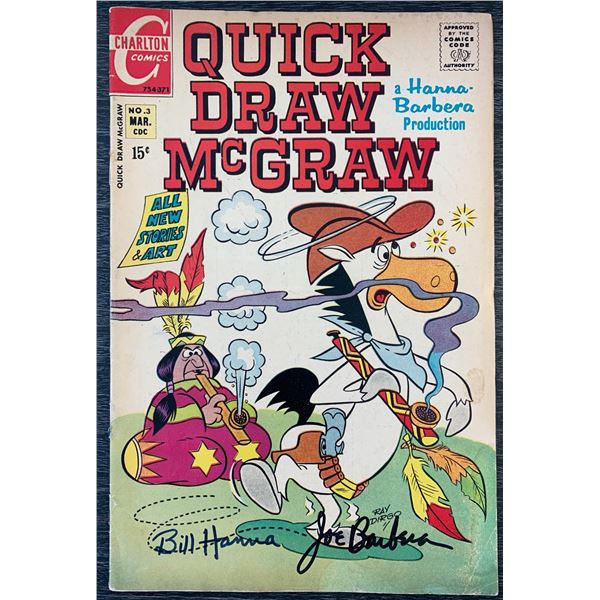 Bill Hanna signed comic book