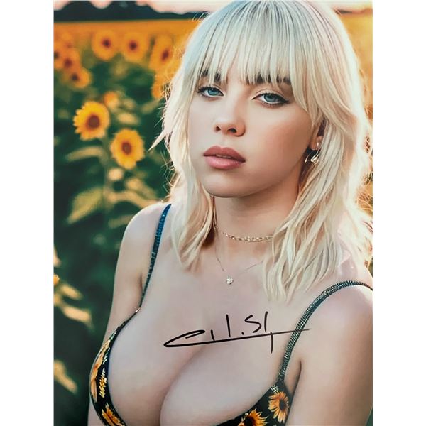Billie Eilish signed photo