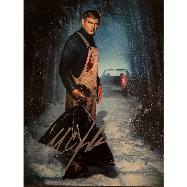 Dexter Michael C Hall signed photo