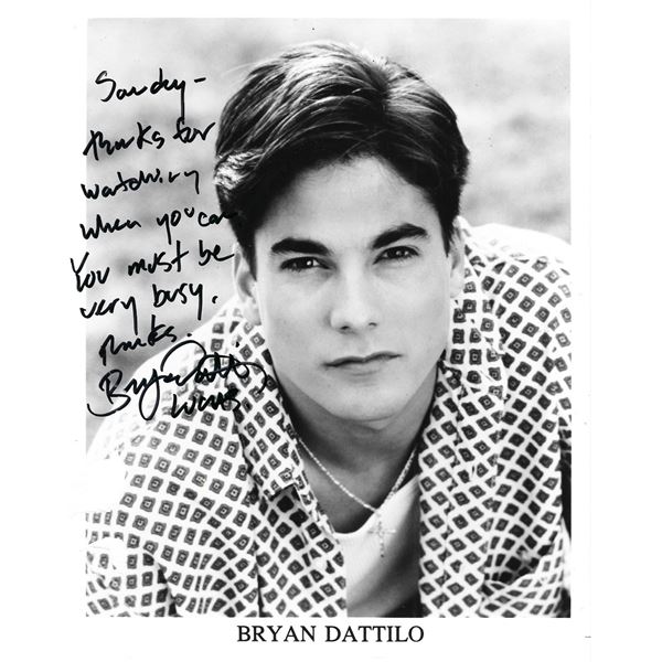 Days of Our Lives Bryan Dattilo signed photo