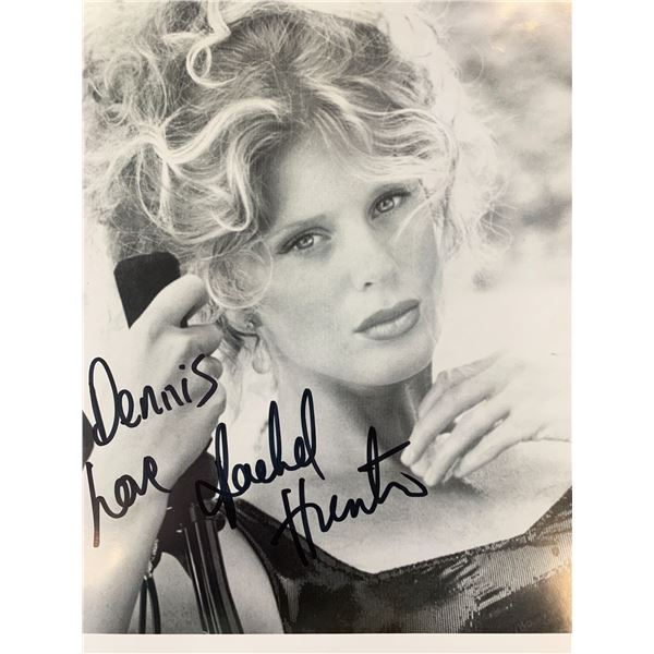 Supermodel Rachel Hunter signed photo