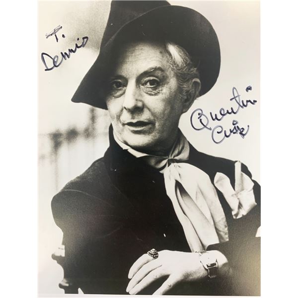 Little Red Riding Hood Quentin Crisp signed photo