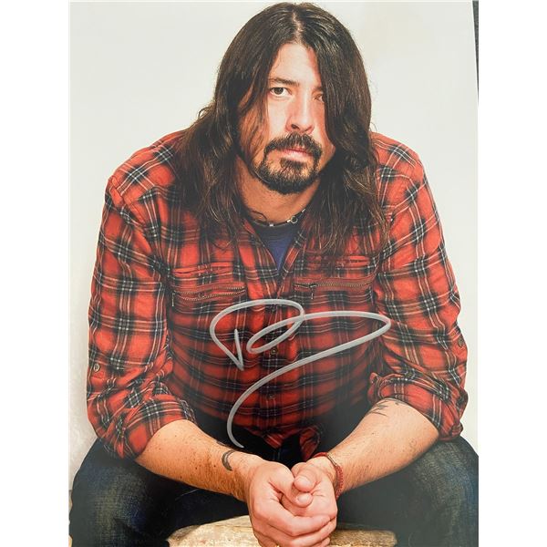 Dave Grohl signed photo