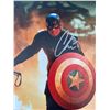 Image 1 : Captain America Chris Evans signed photo