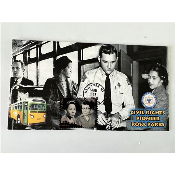 Civil Rights Pioneer Rosa Parks Commemorative FDC