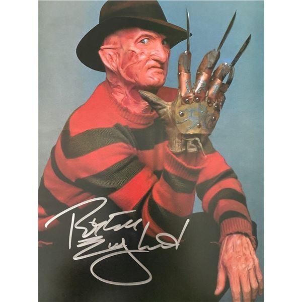 Nightmare on Elm Street Robert Englund signed photo
