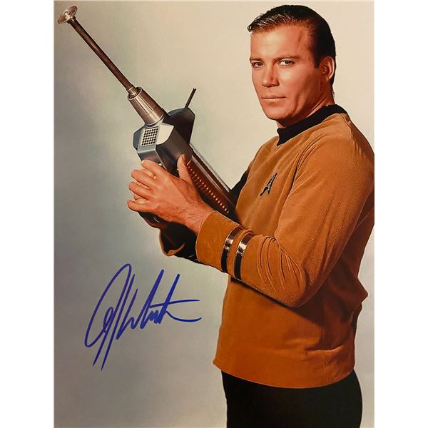 Star Trek William Shatner signed photo