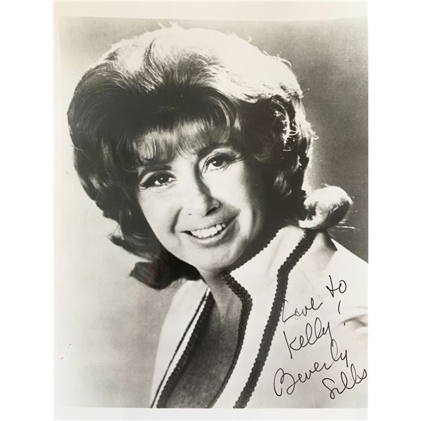 Opera Singer Beverly Sills signed photo