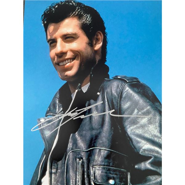 Grease John Travolta signed photo