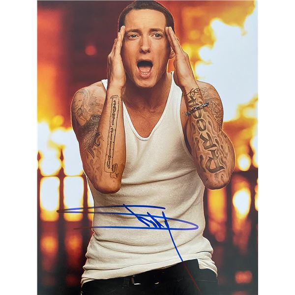 Eminem signed photo
