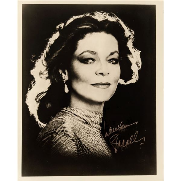 Lauren Bacall signed photo