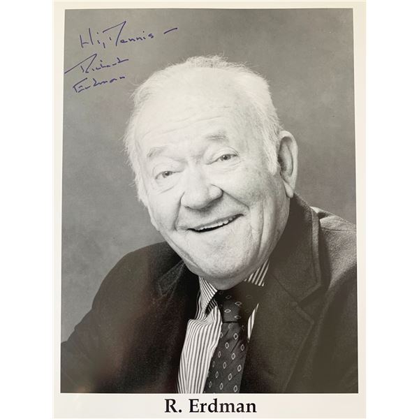Stalag 17 Richard Erdman signed photo