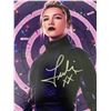 Image 1 : The Black Widow Florence Pugh signed photo