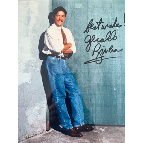 Talk Show Host Geraldo Rivera signed photo