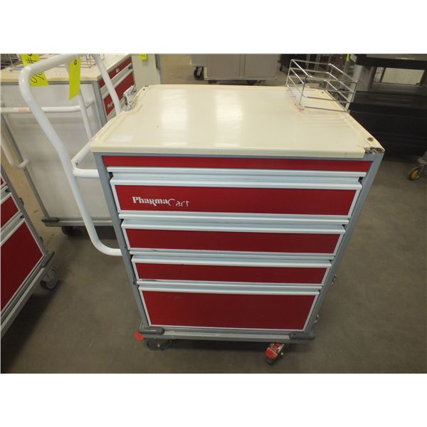 4 Drawer Storage Cart On Wheels