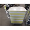 Image 1 : 4 Drawer Storage Cart On Wheels