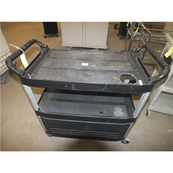 Rubbermaid Catering Cart On Wheels