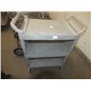 Image 1 : Rubbermaid Catering Cart On wheels