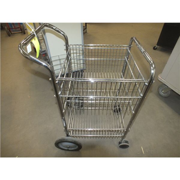 Stainless Steel Cart On Wheels