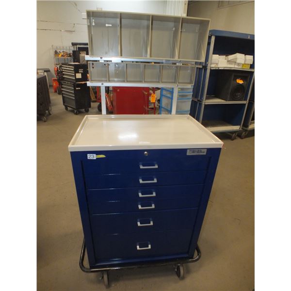 6 Drawer Storage Cart On Wheels