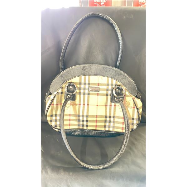 BURBERRY BAG (UNKNOWN AUTHENTICITY)