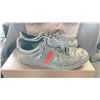 Image 2 : PAIR OF GUCCI SHOES SIZE 10 WITH ORIGINAL BOX, ORIGINAL PURCHASE RECEIPT & DUST BAG $554.40 RETAIL