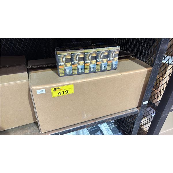 CASE OF 20 PACK OF 5 LED FILAMENT BULB 50W
