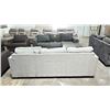 Image 3 : ROYAL FURNITURE SECTIONAL REVERSIBLE CHAISE CANADIAN MADE. 86.25L X 33.75W X 28H , CHAISE: 60L