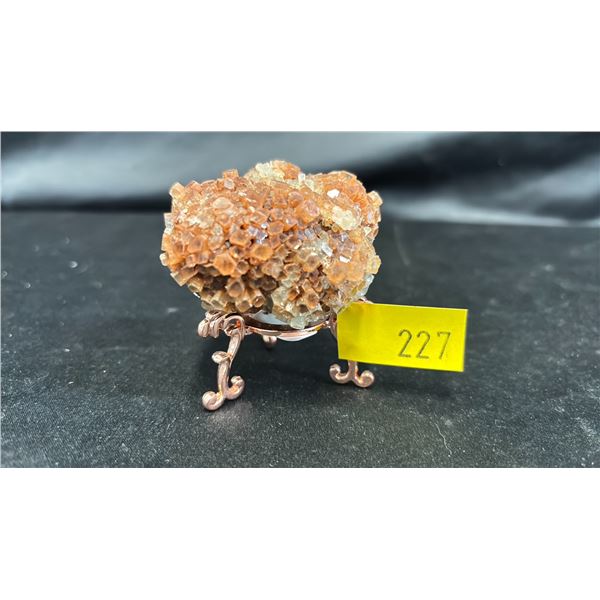 LARGE ARAGONITE SPECIMEN ON A STAND * RETAIL VALUE $500.00 *