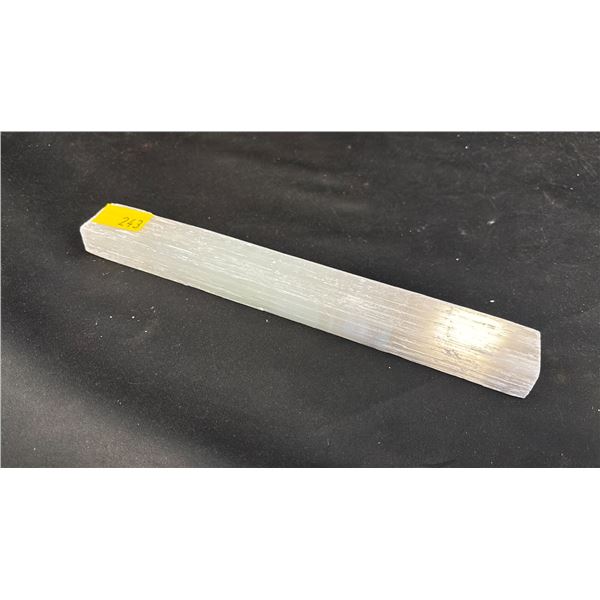 11" ROUGH SELENITE WAND * RETAIL VALUE $350.00 *